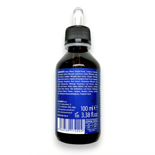 Lotion caduta Eliokap skład Inci na butelce